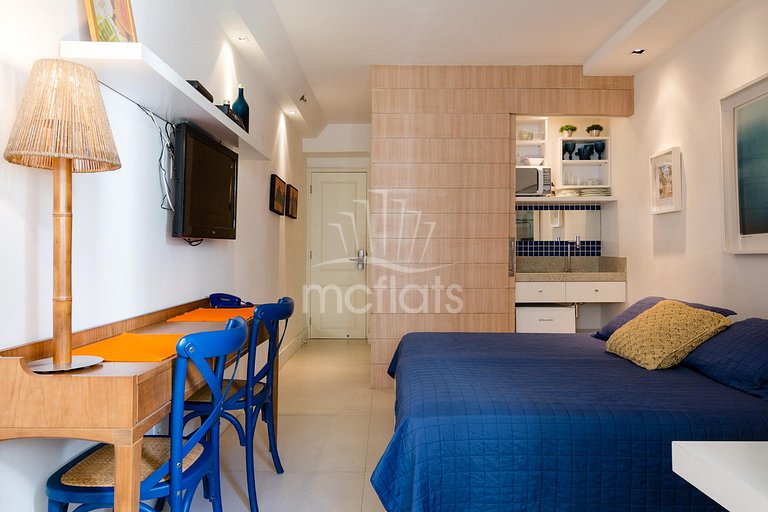 MC FLATS IPANEMA BEACH STAR - SUÍTE CONJUGADA 106B