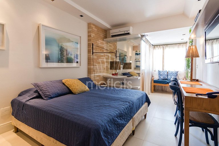 MC FLATS IPANEMA BEACH STAR - SUÍTE CONJUGADA 106B