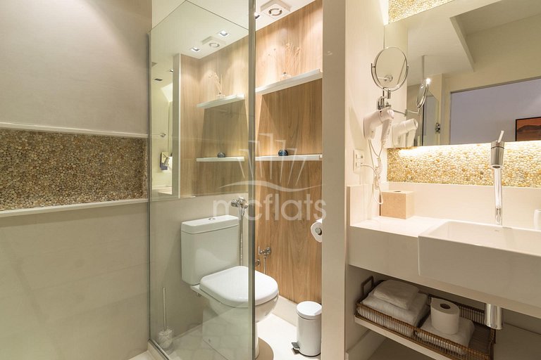 MC FLATS IPANEMA BEACH STAR - SUÍTE CONJUGADA 106B