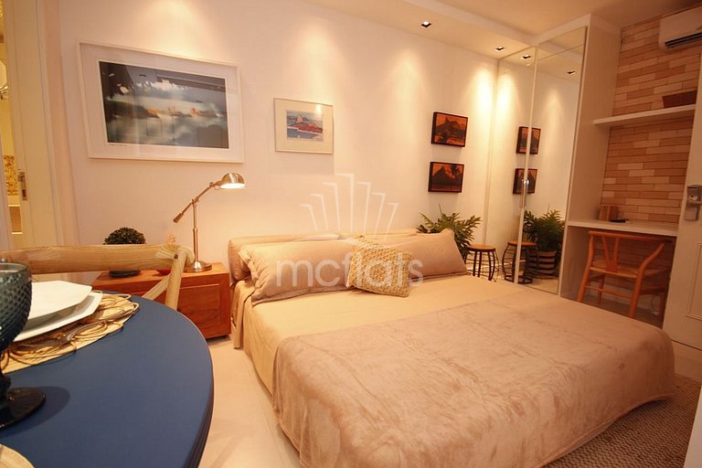 MC FLATS IPANEMA BEACH STAR - SUÍTE CONJUGADA 106A