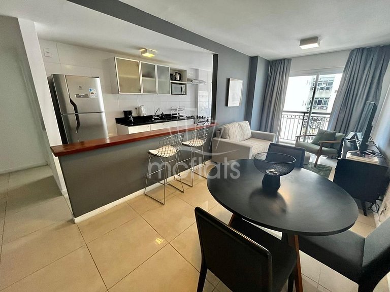 MC FLATS WAVE IPANEMA - APARTAMENTO 803
